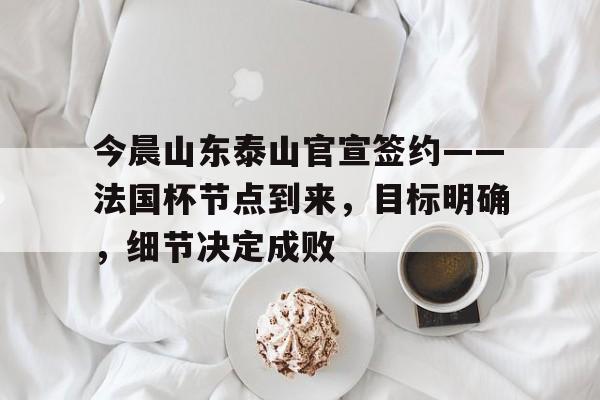 九游游戏-今晨山东泰山官宣签约——法国杯节点到来，目标明确，细节决定成败的简单介绍